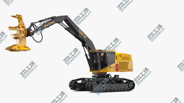 images/goods_img/20210312/Tigercat 855D Tracked Feller Buncher 3D model/3.jpg